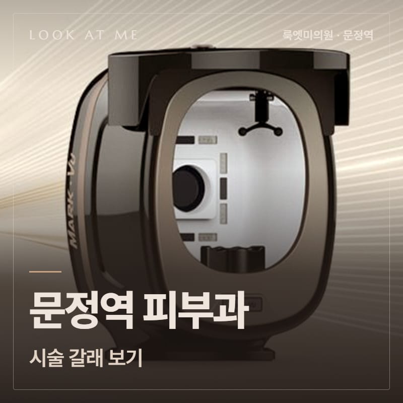 문정역 피부과 시술 갈래 보기
